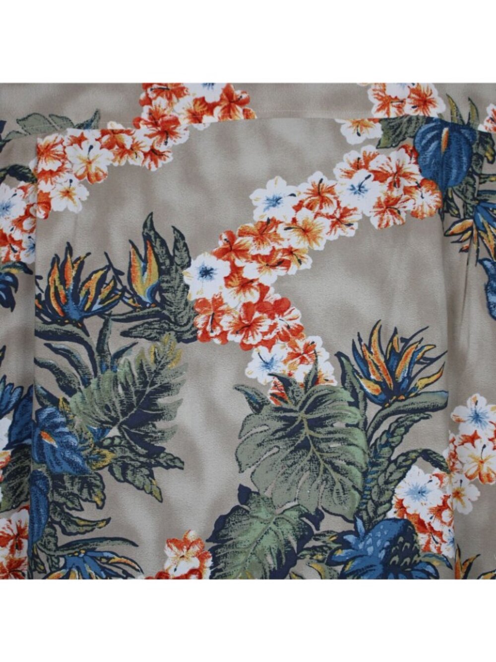 Toes On The Nose Hawaiian Leis Palm Aloha Camp Shirt Mens XXL 2XL Button Up Down - Picture 7 of 12
